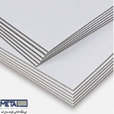 ورق استیل 201 - ضخامت 0.5 mm ابعاد 1000*mm 2000 وزن 8.8 (5%±) kg